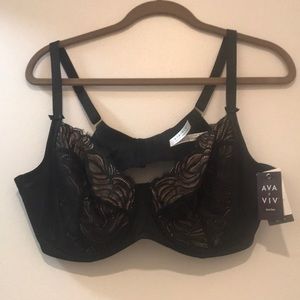NEVER WORN Ava & Viv Lace Bra
